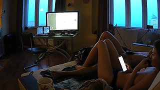 Amateur couple hidden cam