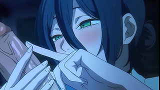 Quick Blowjob, Quick Orgasm, Quick Swallow - Reze Was a Professional