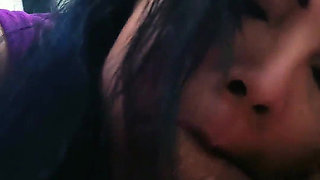 I Gave the Delivery Guy a Blowjob and Asked Him to Cum in My Mouth, Without a Condom - Milla Santiago