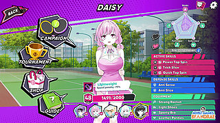 Ep13: Hentai Scenes with Margaret, Steffi and Maria - Academy Love Saga: Tennis Angels Ex