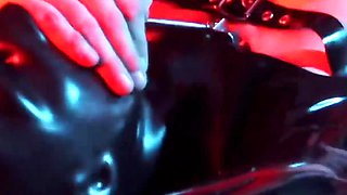 3 Mistresses Play with the Rubber Couple