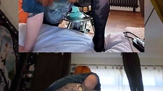 Cute amateur webcam teen girl toying pussy on webcam