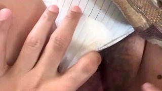 My Roommate Needs Me to Play with Her Clitoris Without Pulling Down Her Panties
