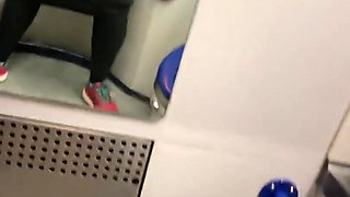 Riding and Rubbing That Clit on the Train