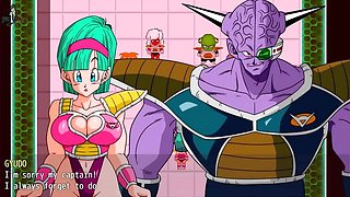 Bulma Fucks Vegeta in Dragon Ball Z Hentai - Alien Creampie & Rough Sex