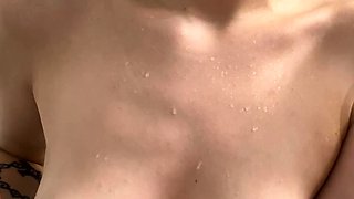 Curly Blonde Teen Records Solo Dildo Masturbation More at