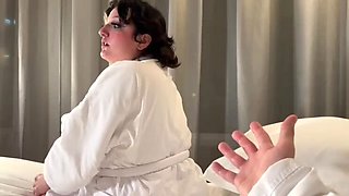 Thick Latina Step Sister Gets Happy Ending Massage & Backshots - Casting Curvy
