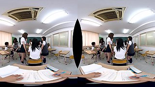 There Are Very Few Men In The School, And Girls Are Overpowering! Part 1 - Japanese Harem Pov Vr