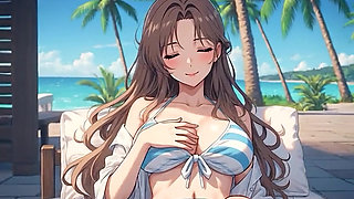 AI Generated Cartoon content, Uncensored video of 18 Year old Anime Girl, 3D Cartoon on closeup by Kiidzy Animates