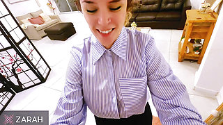 Submissive Wife Offers Her Ass to Her Dominant Husband