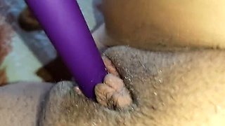 POV Teen Brunette Dripping Pussy & Swollen Clit Shaking from Intense Vibrator Orgasm