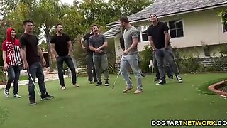 He gets the best bachelor party which turns into a true gangbang