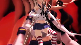 Awesome hentai anal sex with stunning excited nurse