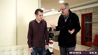 Moms Teach Sex featuring Sam Bourne's hd scene