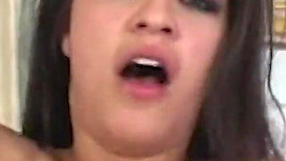 Why Should She Talk When She Can Swallow a Sausage and Get Anal