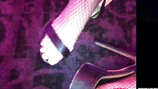 Flawless Violet Voss's big tits scene