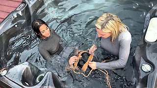 Sorority Sisters Bondage Playdate - Misty Addams and Lora Cross