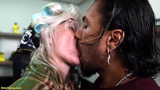 Almost 70 Year Old Slut of a  Grandma Gets All Holes Used