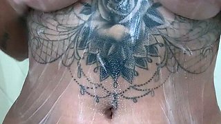 Great Big Boobs On Masturbating Redhead