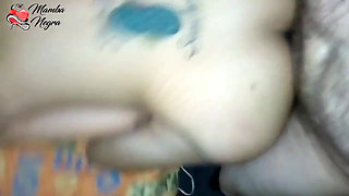 I give him oral sex to lubricate him and get him to shove it up my ass