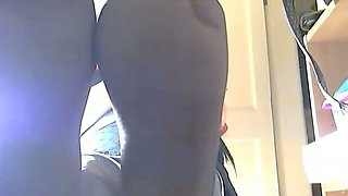 BBW Tina Snua Wiggles Her Feet in Stockings & Bare Feet