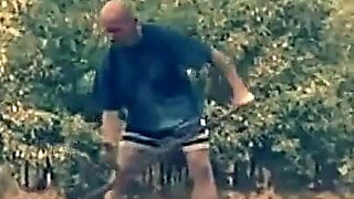 Fat Slut Enjoys Outdoor Sex