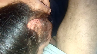 My Stepdaughter Sucks and Wants to Let Me Finish but I Fuck Her Mouth I Squirt and I Let Go of Her Mouth and Swallows It All