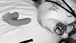 Darla the Dyke Bent Over Blindfolded and Fucked in the Ass Hard and Rough
