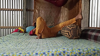 Step Desi Aunty with First-time Village Sexy