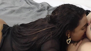 Venus and Marcella Intensely Licking Each Other's Assholes!