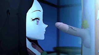 Hot Springs Anal Creampie with Japanese Teen and Small Tits