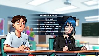 Summertime saga -Johannes fucked Diana and he fucked fucked Jenny online