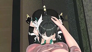 Aether Gazer - Ying Zhao Intimate Sex - 3D Hentai Animations