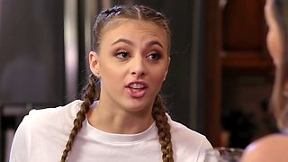 Kinky Step Daughter Gia Derza trying to get Step Mom to participate...