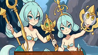 Hentai sex, in english, cartoon fantasy