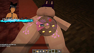 Minecraft Figura - Trying Out Some New Models Like This Sexy Woman with Bunny Ears