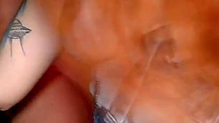 Bartender Has Risky Sex at Work with a Horny Girl