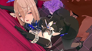 Honkai Star Rail - Aponia Rough Sex - 3D Hentai Sex Animation