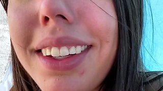 Amateur teen outdoor sex
