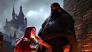 Spicy Toons: Big Natural Titties Blondes & Redheads Take BBC in Medieval Europe