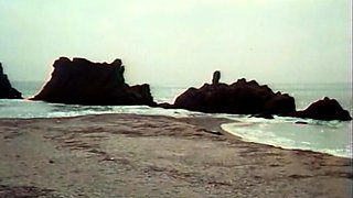 European Blonde Finger Fucked On Public Beach