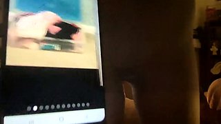 Bubbly butt teen pussy and ass rub hidden cam fucking