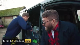 Brazzers: Maya Rose Gets Double Stuffed by Xander Corvus & Danny D's Big Tools - Anal DP, Facial, Threesome