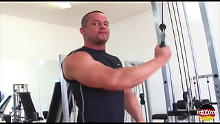 Hot Blonde Fucked Hard After Workout