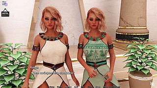 Visual hentai, sous jupes, babe