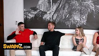 Thick blonda Sophia Burns, coco lovelock & billy boston in nasty orgy