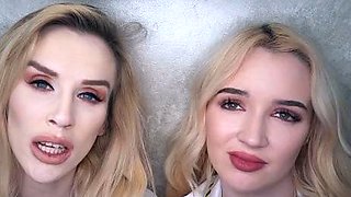 Schoolgirls Blackmailed into JOI & CIM