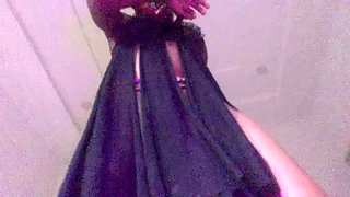 Slow motion ebony teen sexy dance winding wet  pussy  close up