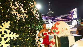 Xmas special with his big ass Thai GF