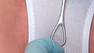 Diary of a Doctor Who Palpates Pussy Through Ultra-thin Panties 2